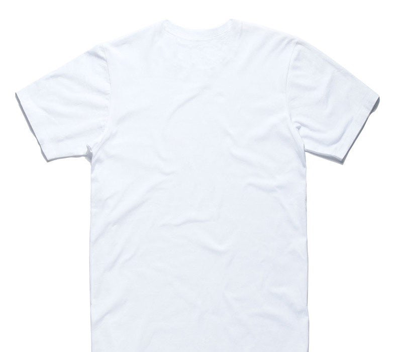 Custom AS Colour 100% Cotton White T-Shirt