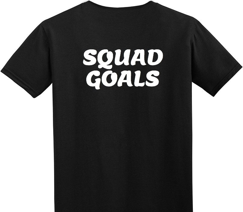 Custom Adult Soft Style 100% Cotton Black T-Shirt