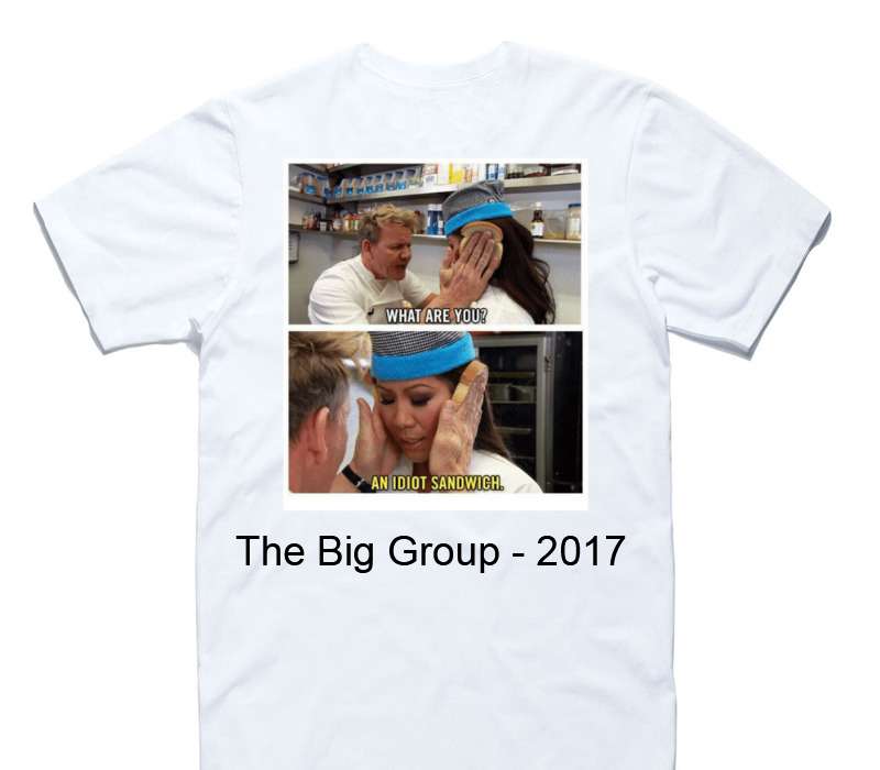 Custom AS Colour 100% Cotton White T-Shirt