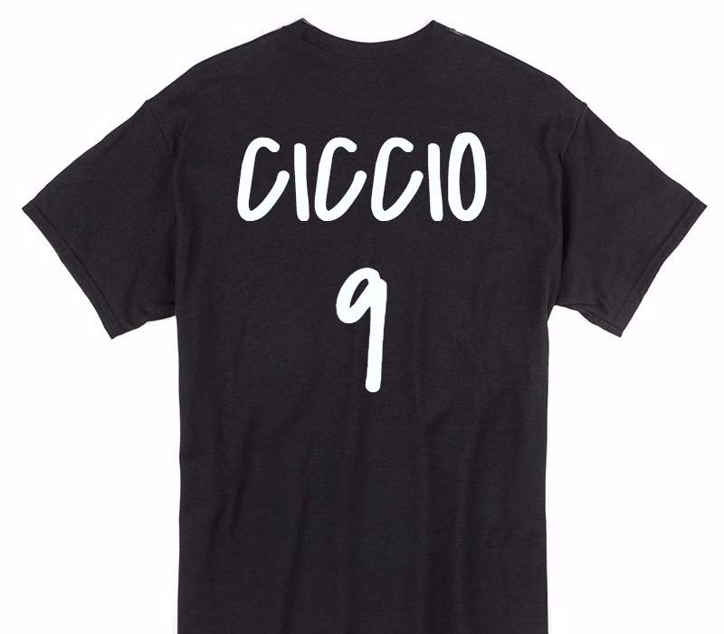 Custom Gildan 100% Cotton Black T-Shirt