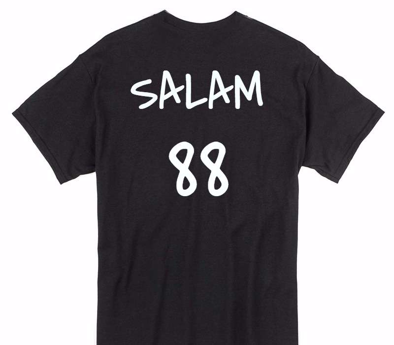 Custom Gildan 100% Cotton Black T-Shirt