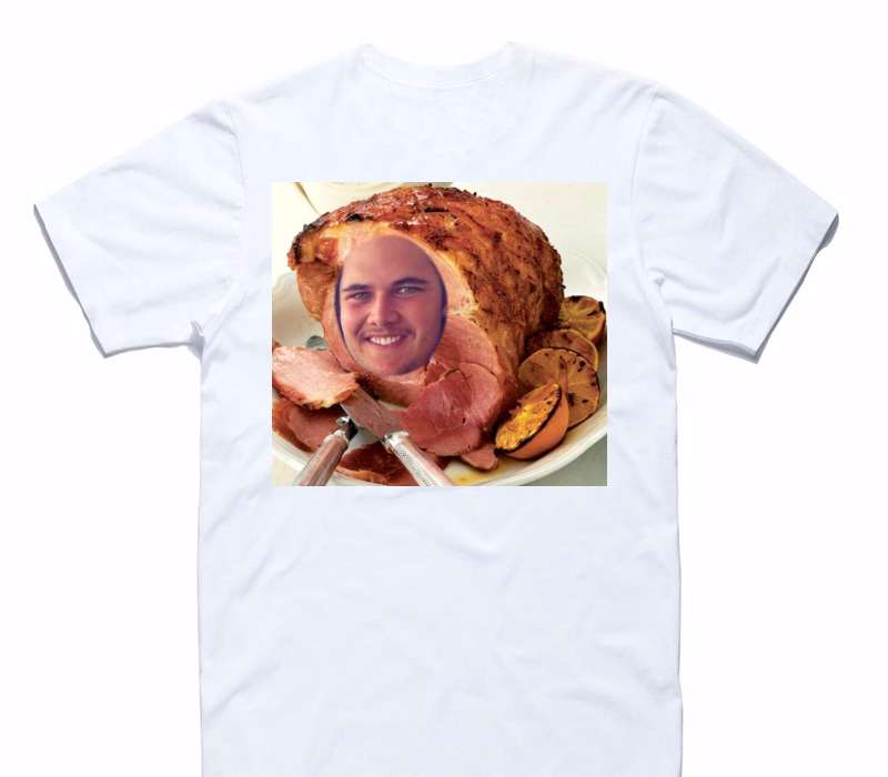 Custom AS Colour 100% Cotton White T-Shirt