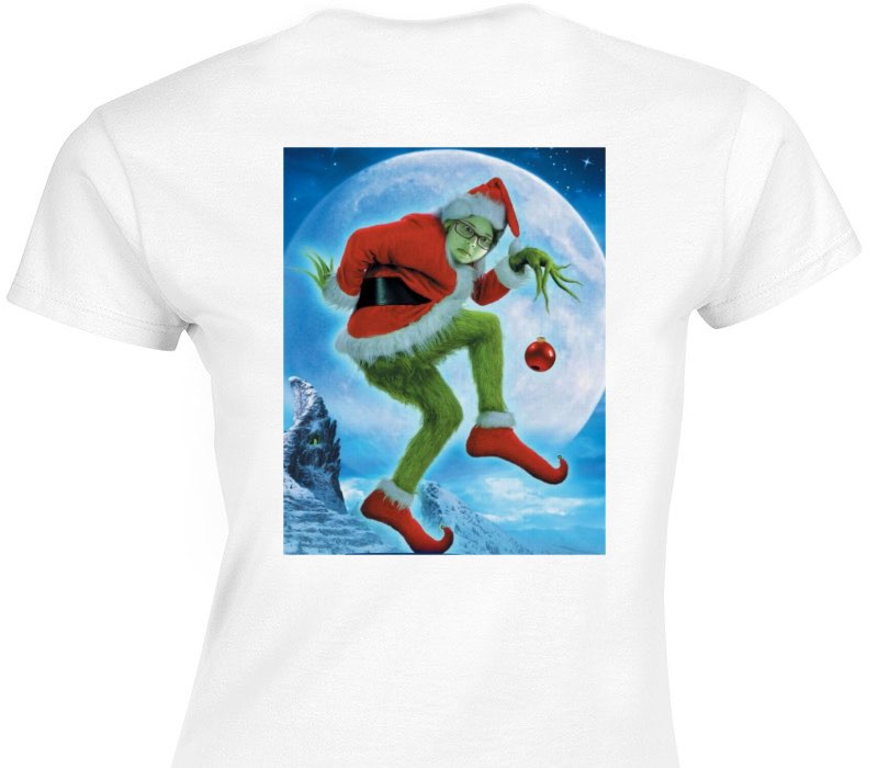 Custom Womens Soft Style 100% Cotton White T-Shirt