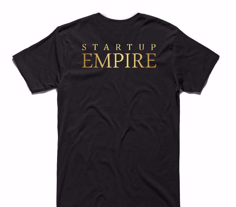 Custom AS Colour 100% Cotton Black T-Shirt