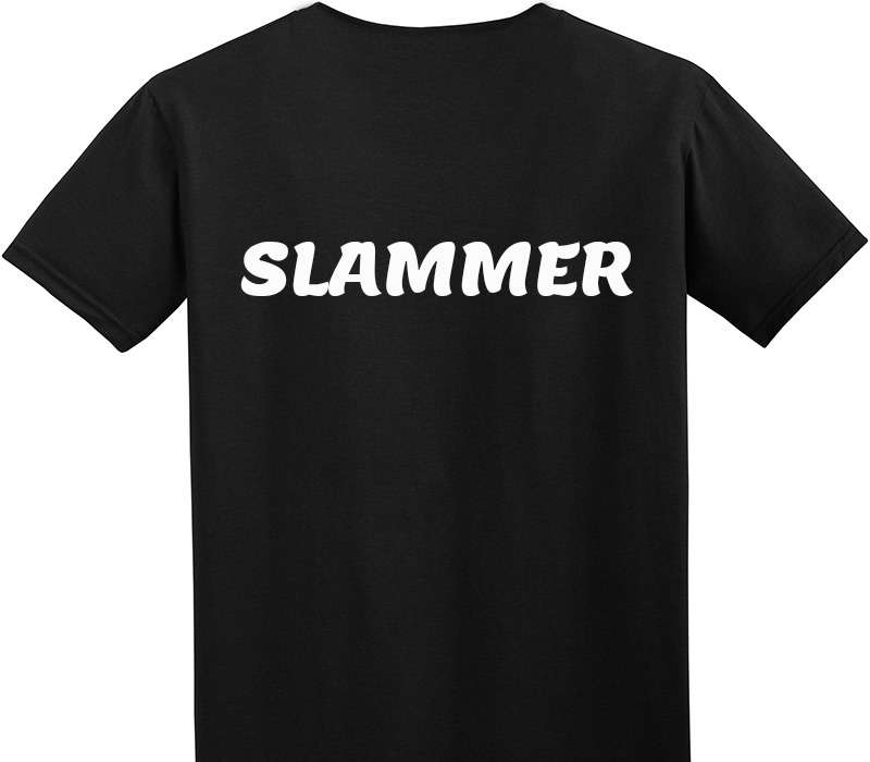 Custom Adult Soft Style 100% Cotton Black T-Shirt
