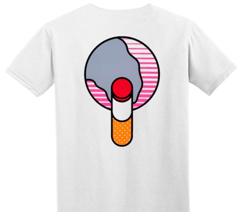 Custom Adult Soft Style 100% Cotton White T-Shirt