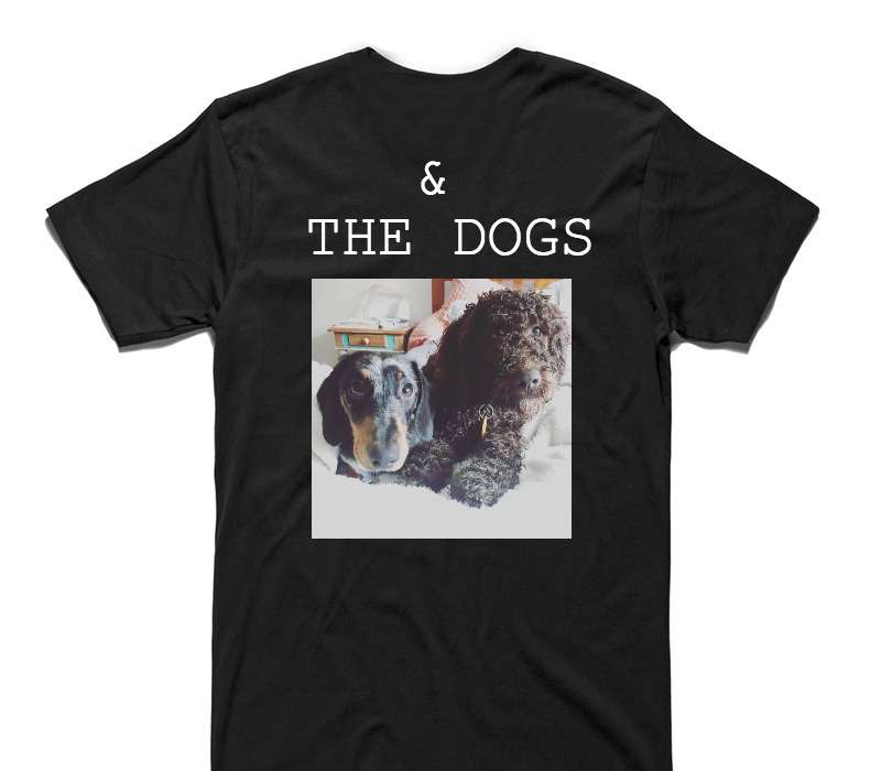 Custom AS Colour 100% Cotton Black T-Shirt