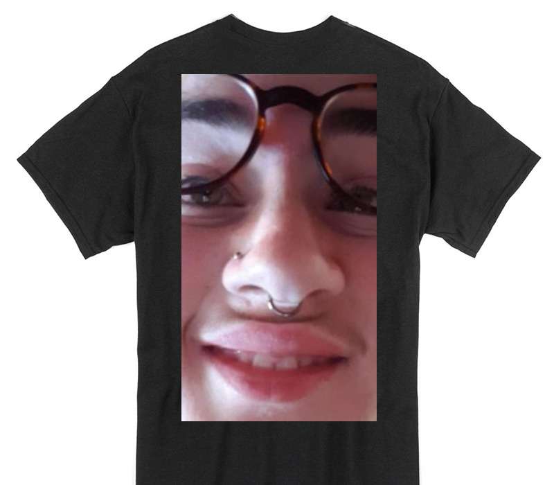 Custom Gildan 100% Cotton Black T-Shirt