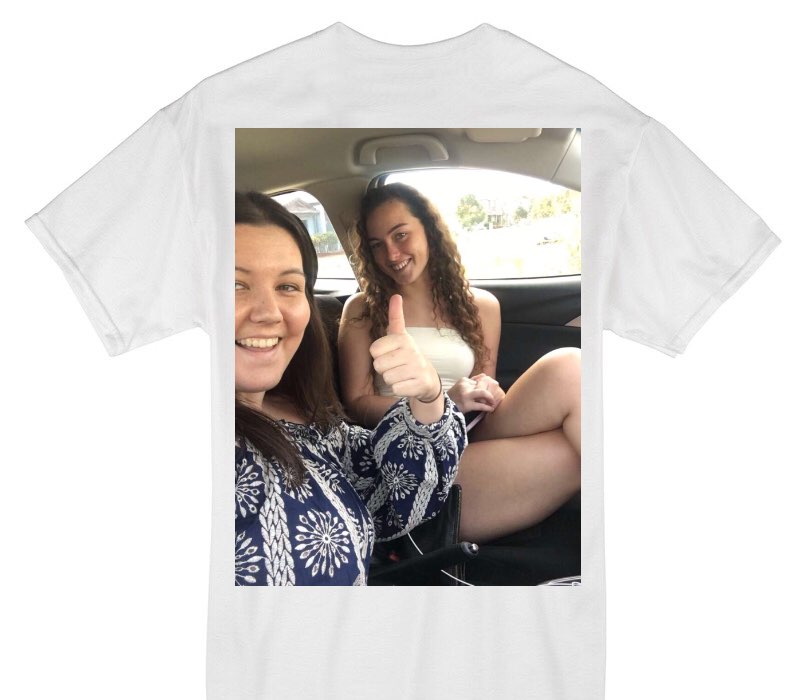 Custom Gildan 100% Cotton White T-Shirt