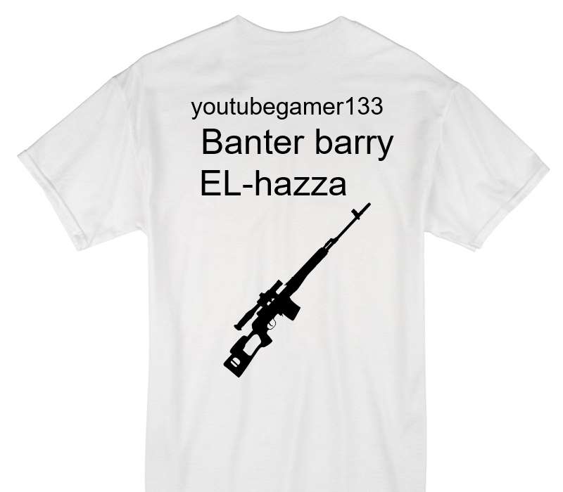 Custom Gildan 100% Cotton White T-Shirt