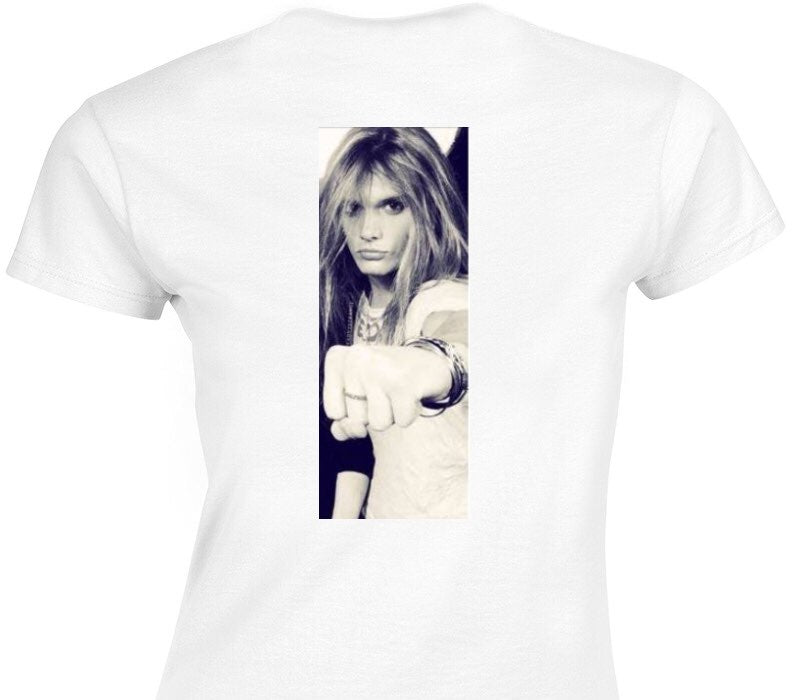 Custom Womens Soft Style 100% Cotton White T-Shirt