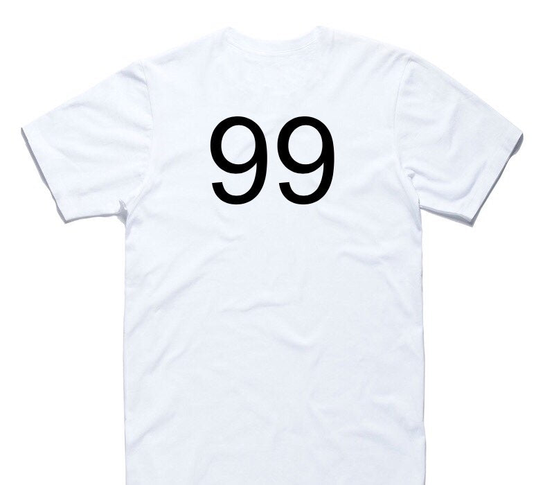 Custom AS Colour 100% Cotton White T-Shirt