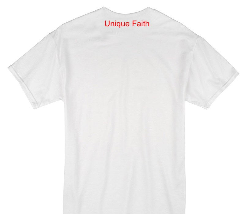 Custom Gildan 100% Cotton White T-Shirt