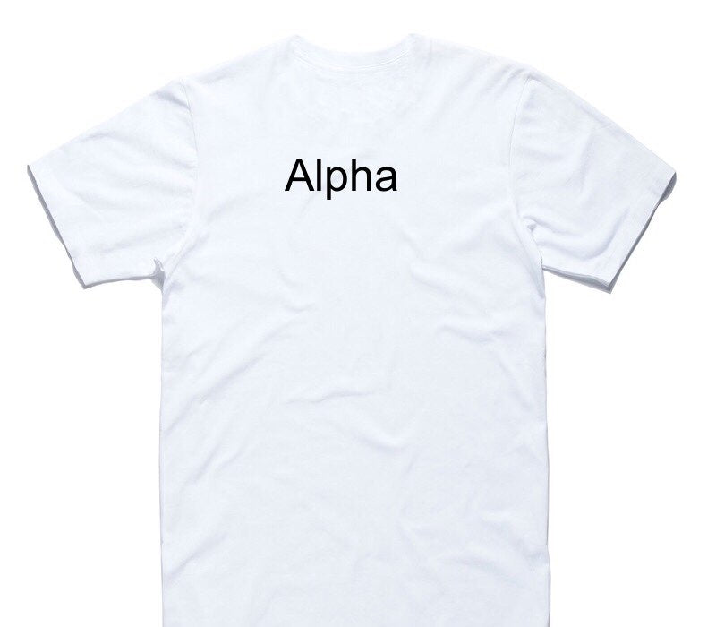 Custom AS Colour 100% Cotton White T-Shirt