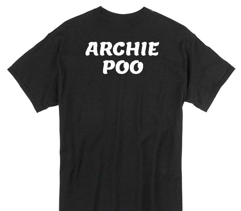 Custom Gildan 100% Cotton Black T-Shirt