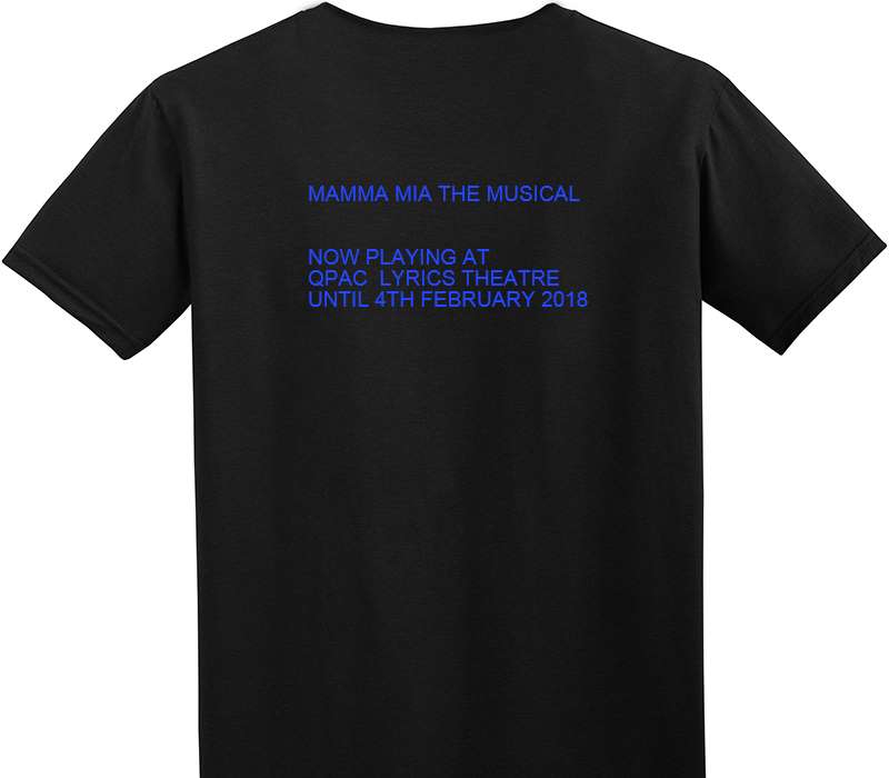 Custom Adult Soft Style 100% Cotton Black T-Shirt