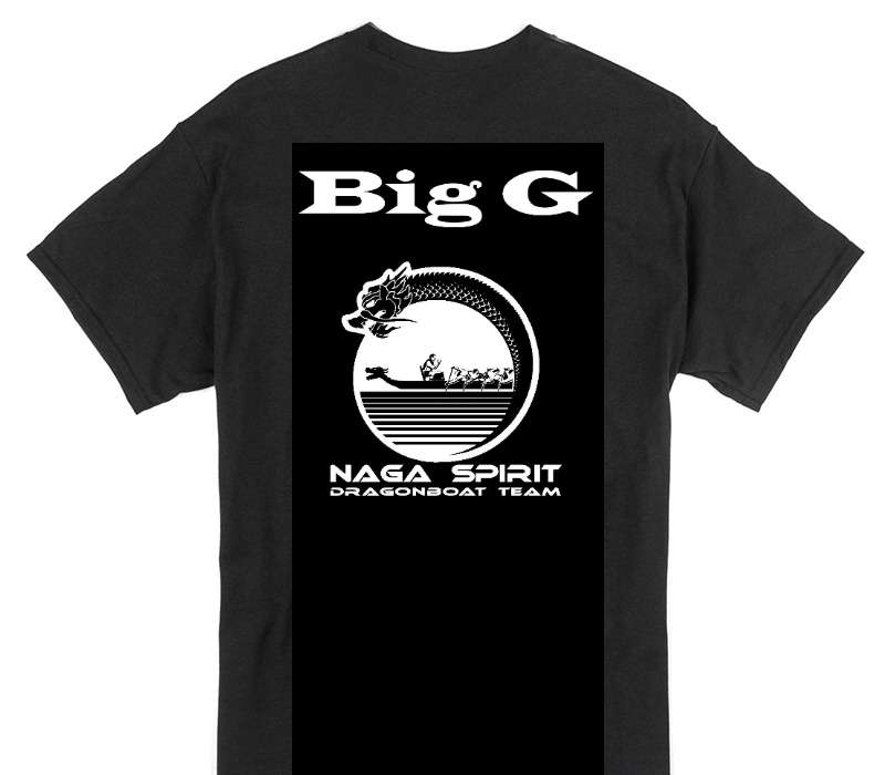 Custom Gildan 100% Cotton Black T-Shirt