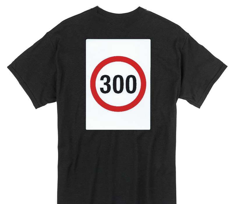 Custom Gildan 100% Cotton Black T-Shirt