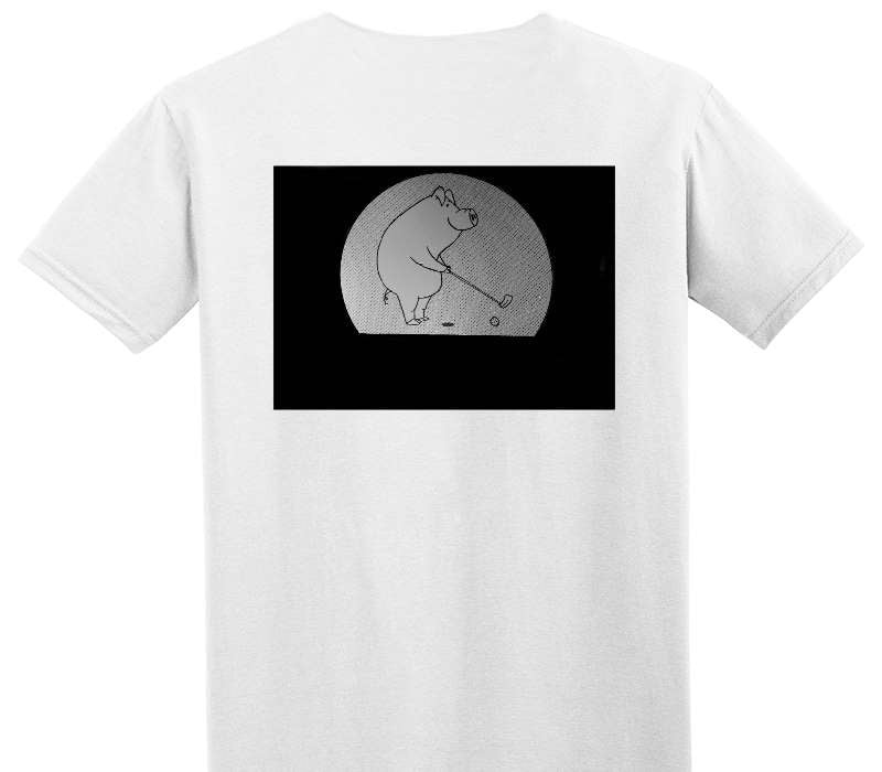Custom Adult Soft Style 100% Cotton White T-Shirt
