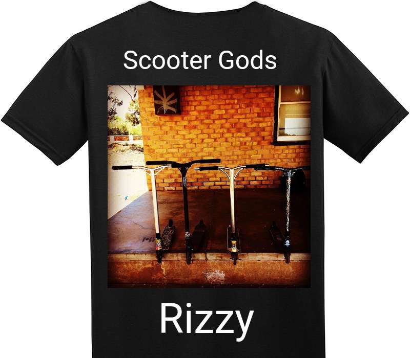 Custom Adult Soft Style 100% Cotton Black T-Shirt