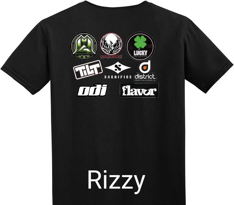 Custom Adult Soft Style 100% Cotton Black T-Shirt