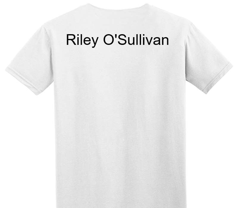 Custom Adult Soft Style 100% Cotton White T-Shirt