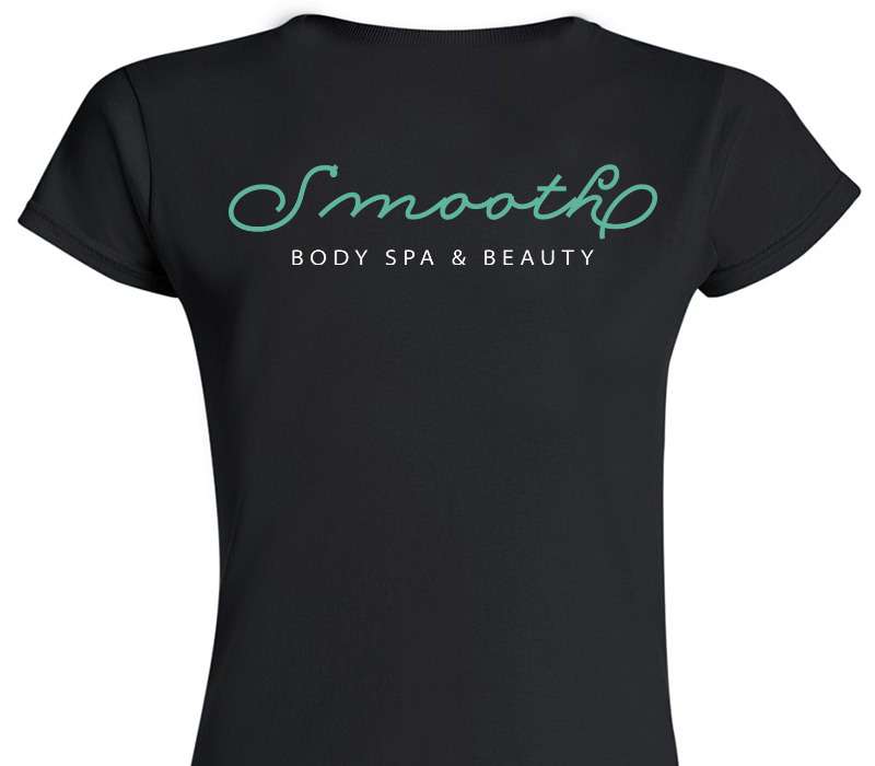 Custom Womens Soft Style 100% Cotton Black T-Shirt