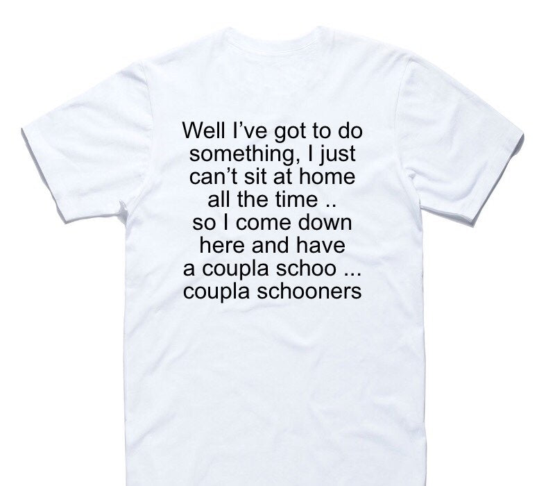 Custom AS Colour 100% Cotton White T-Shirt