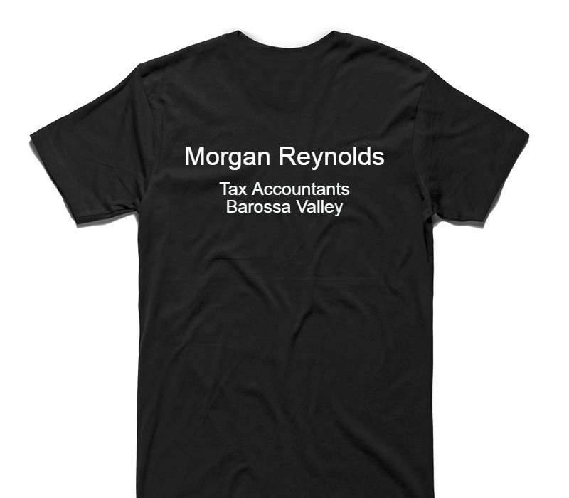 Custom AS Colour 100% Cotton Black T-Shirt