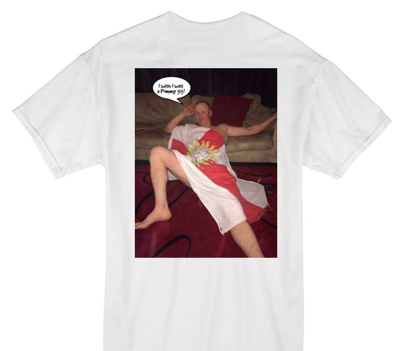 Custom Gildan 100% Cotton White T-Shirt