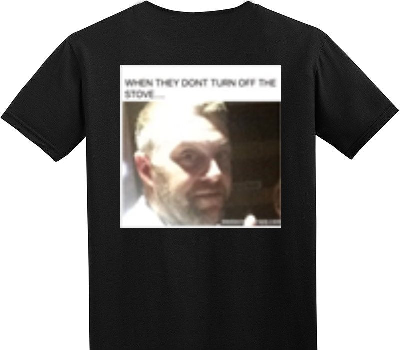 Custom Adult Soft Style 100% Cotton Black T-Shirt