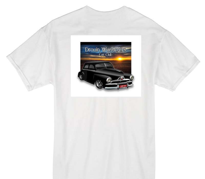 Custom Gildan 100% Cotton White T-Shirt