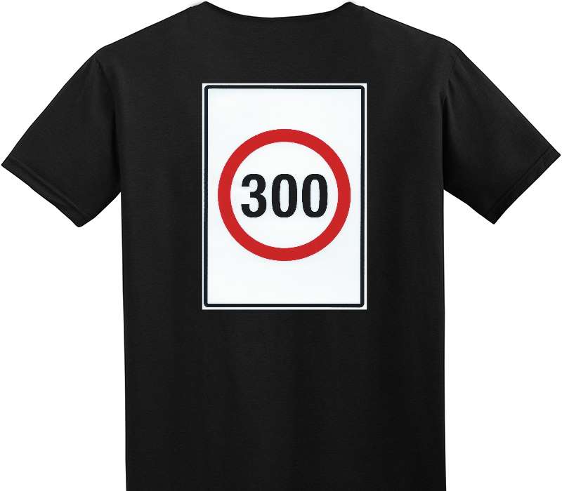 Custom Adult Soft Style 100% Cotton Black T-Shirt