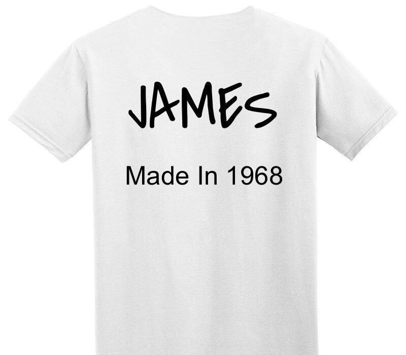 Custom Adult Soft Style 100% Cotton White T-Shirt