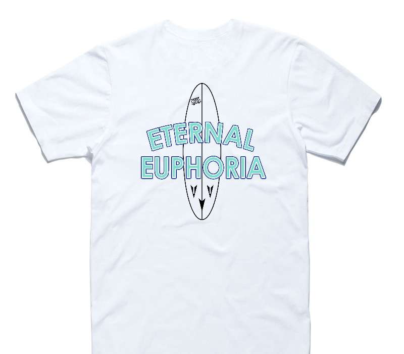 Custom AS Colour 100% Cotton White T-Shirt