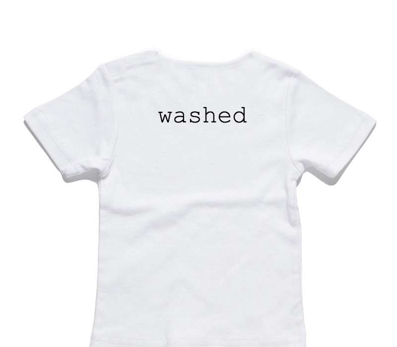 Custom AS Colour White Baby T-Shirt