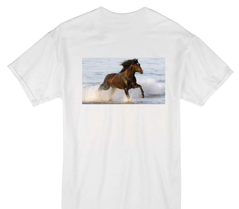 Custom Gildan 100% Cotton White T-Shirt