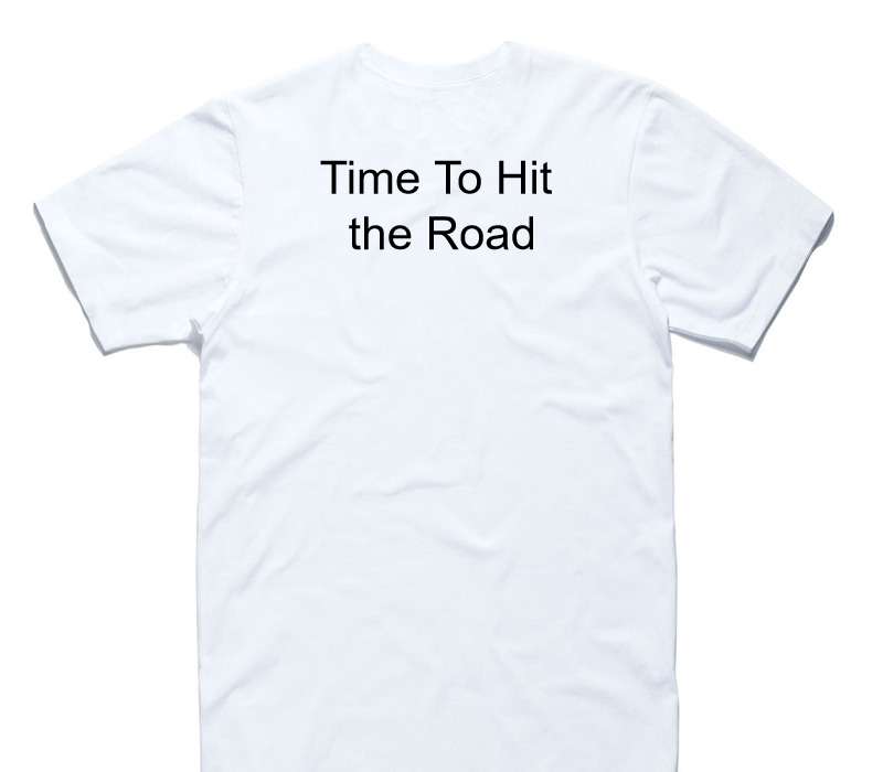 Custom AS Colour 100% Cotton White T-Shirt