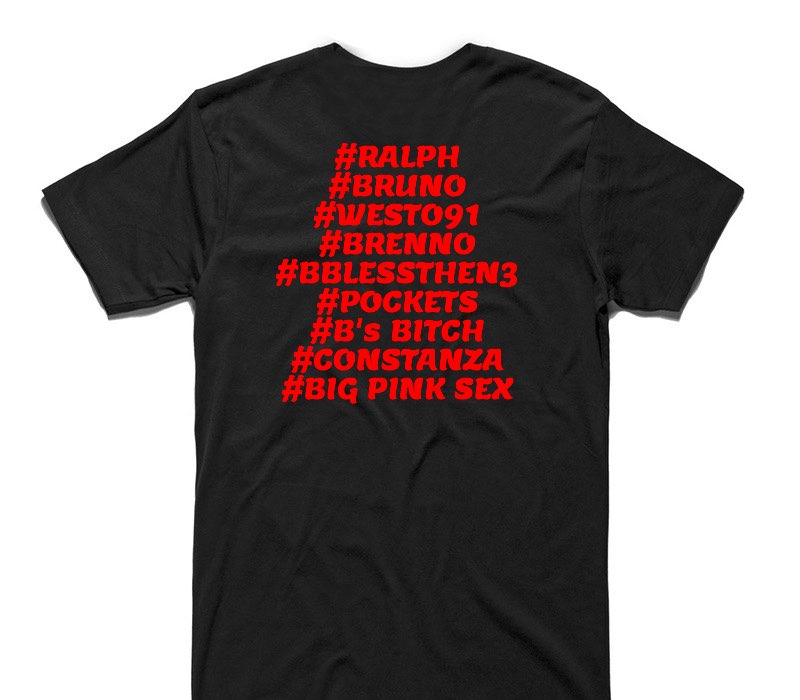 Custom AS Colour 100% Cotton Black T-Shirt