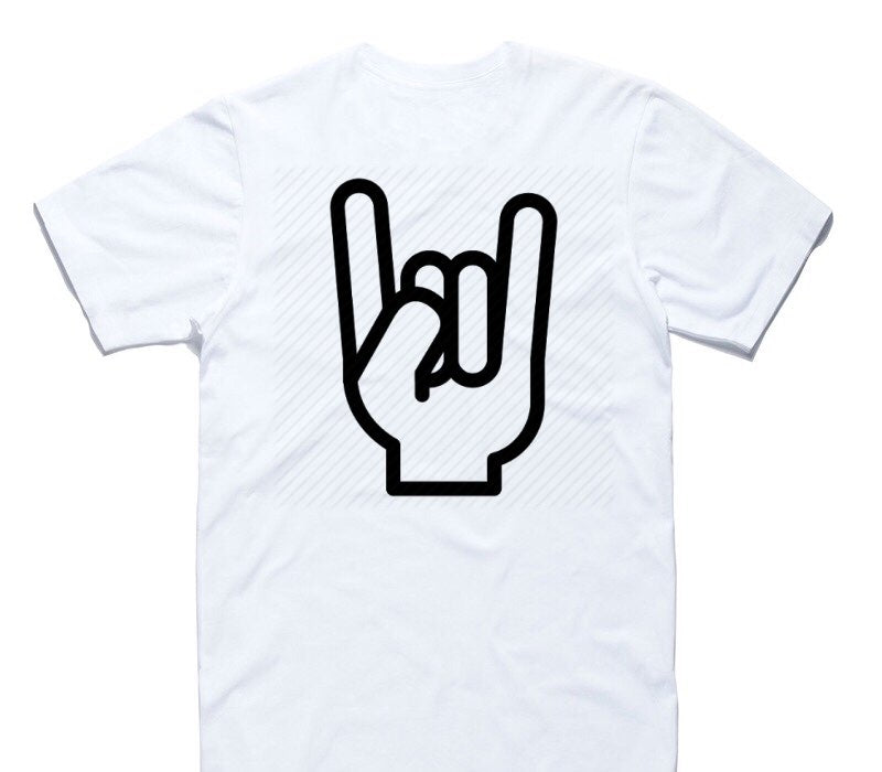 Custom AS Colour 100% Cotton White T-Shirt