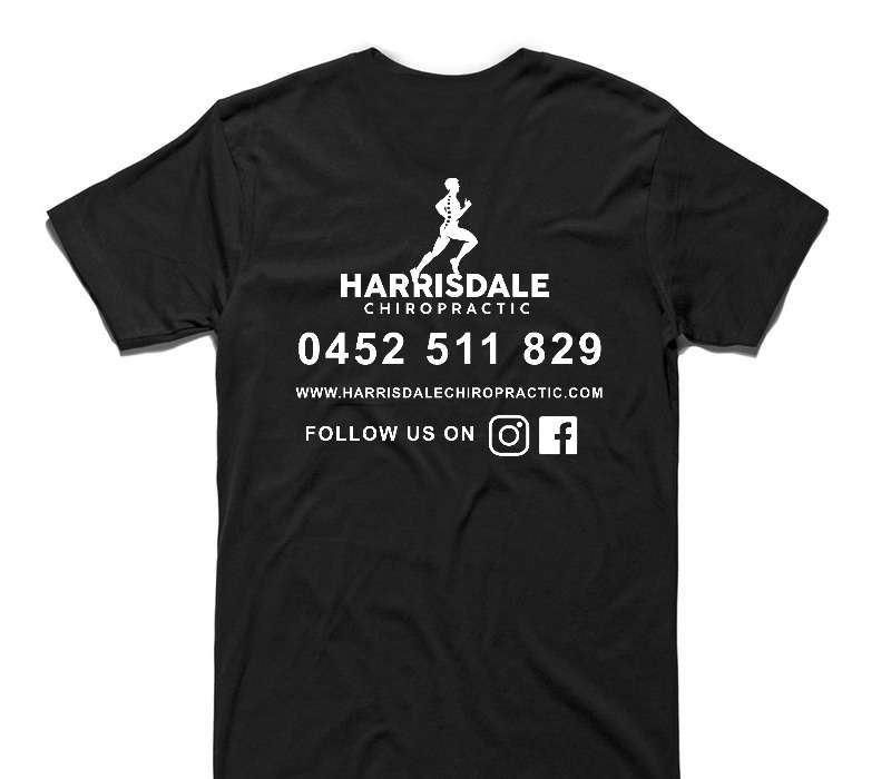 Custom AS Colour 100% Cotton Black T-Shirt