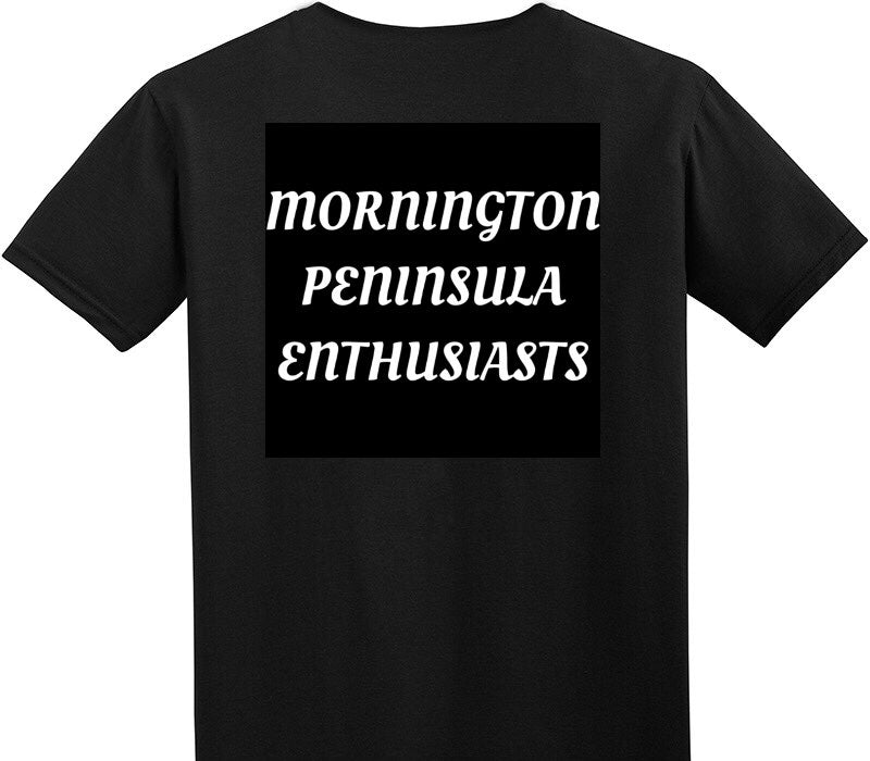 Custom Adult Soft Style 100% Cotton Black T-Shirt
