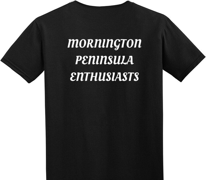 Custom Adult Soft Style 100% Cotton Black T-Shirt