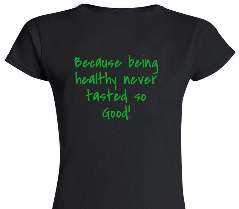 Custom Womens Soft Style 100% Cotton Black T-Shirt