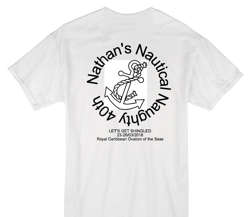 Custom Gildan 100% Cotton White T-Shirt