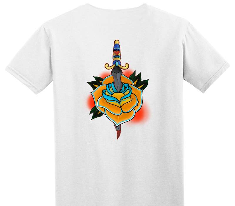 Custom Adult Soft Style 100% Cotton White T-Shirt