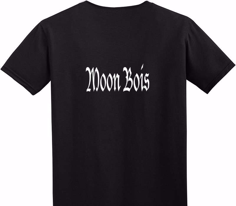 Custom Adult Soft Style 100% Cotton Black T-Shirt