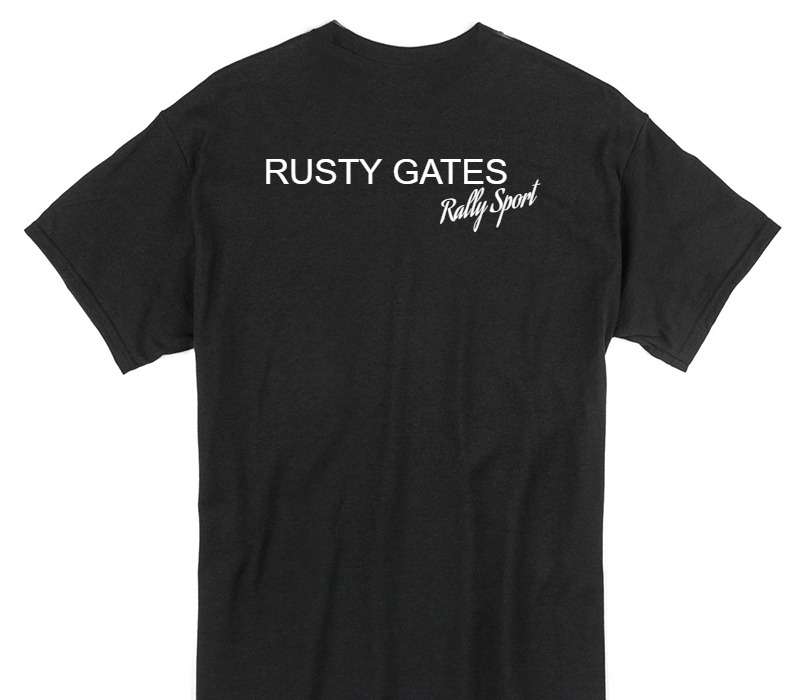 Custom Gildan 100% Cotton Black T-Shirt