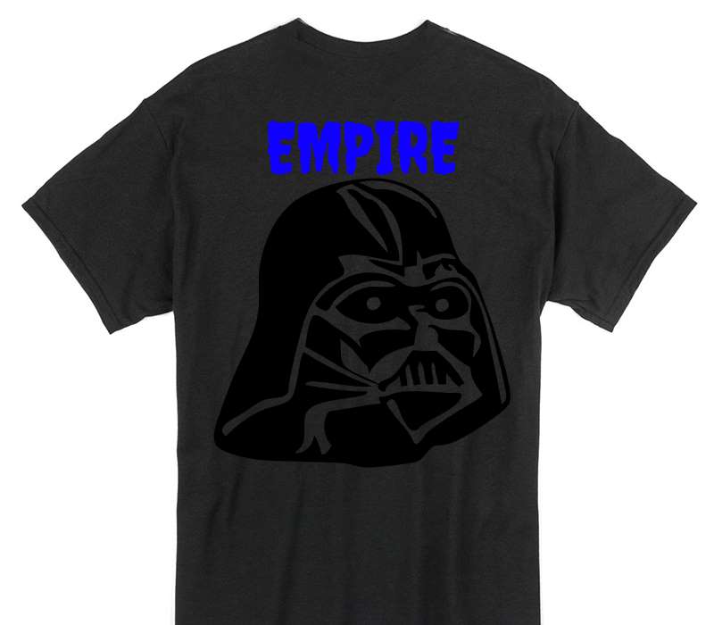 Custom Gildan 100% Cotton Black T-Shirt