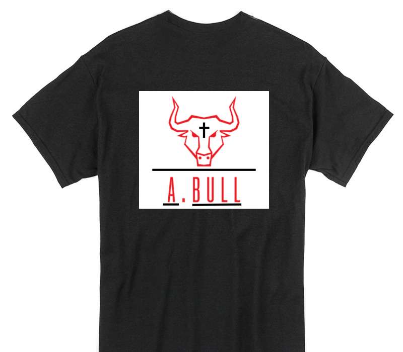 Custom Gildan 100% Cotton Black T-Shirt